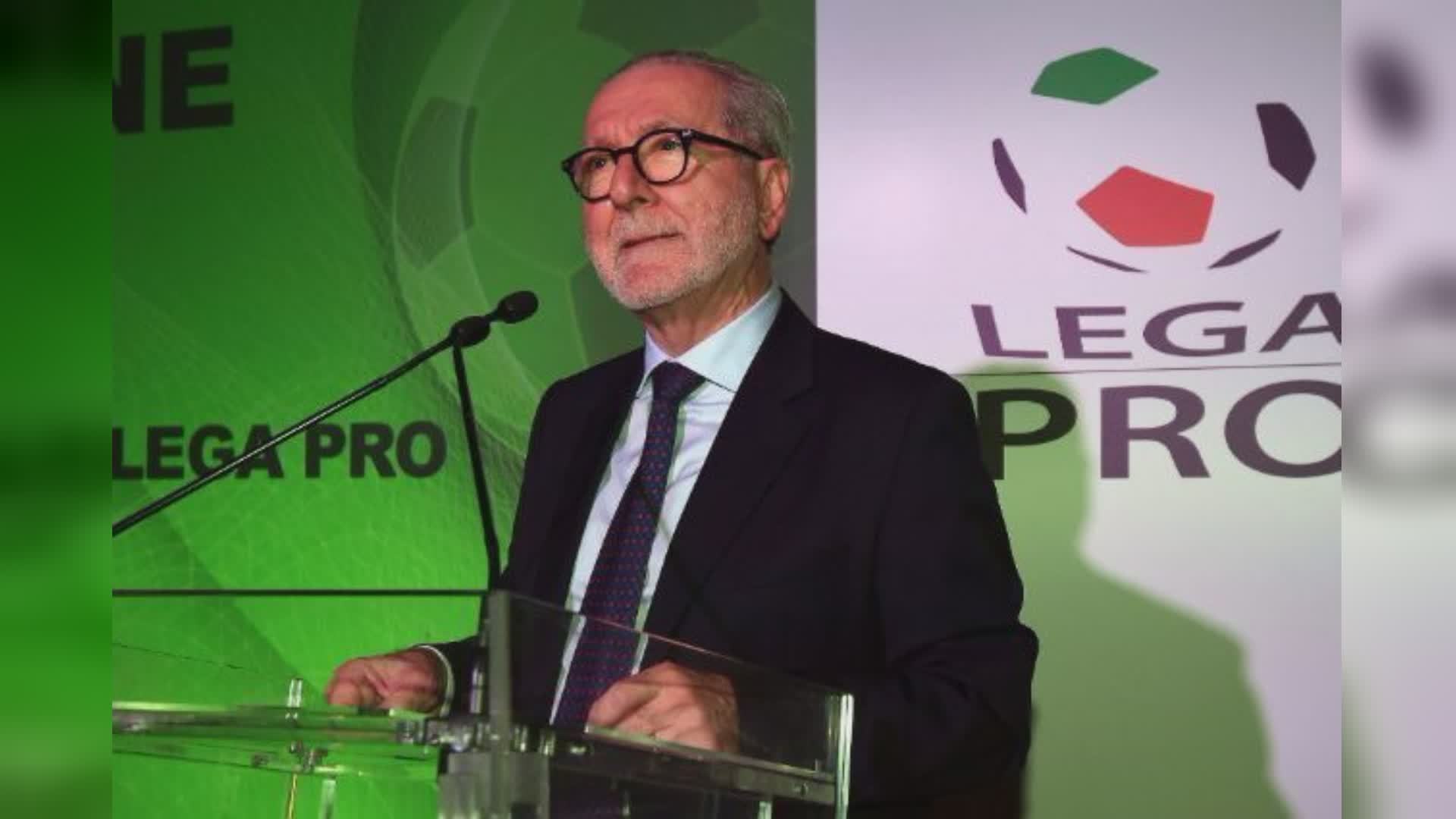 Gubbio, la Lega Pro ufficializza: "Gironi con schema Nord-Centro-Sud"