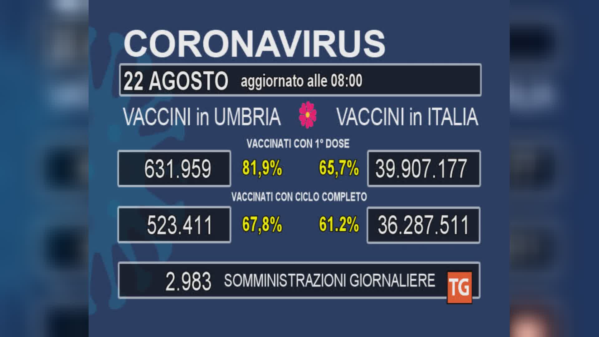 Vaccini Covid ancora in calo: sabato appena 2892 somministrazioni