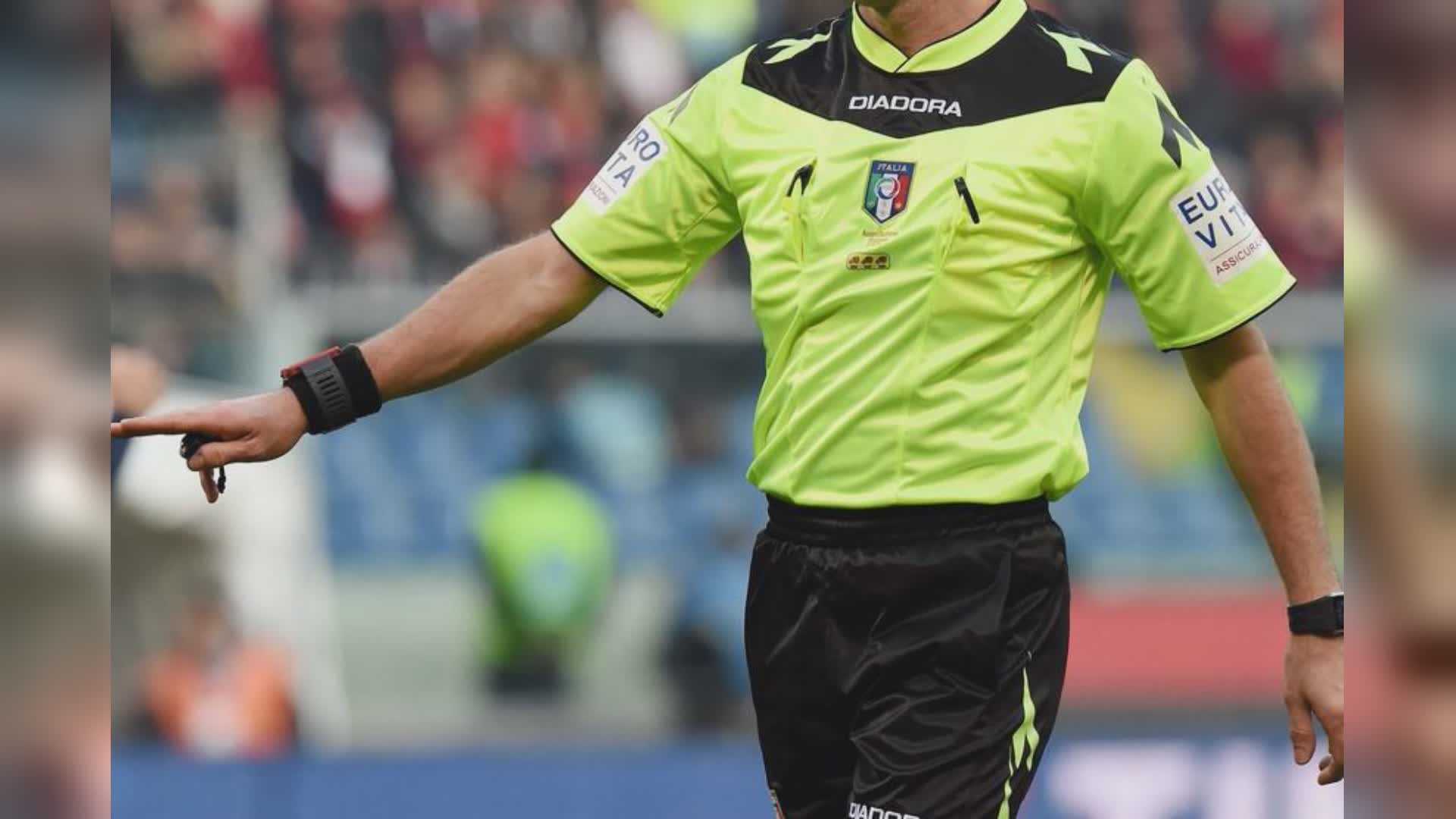 Arbitri 26esima giornata: Abbattista per il Perugia, Ternana a Giua