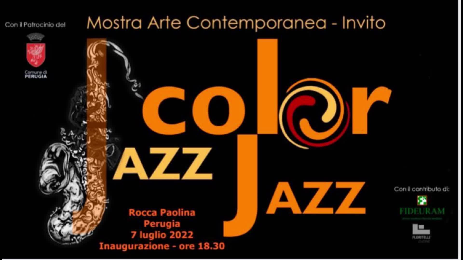 Alla Rocca Paolina mostra JAZZ COLOR JAZZ, fino al 17 luglio