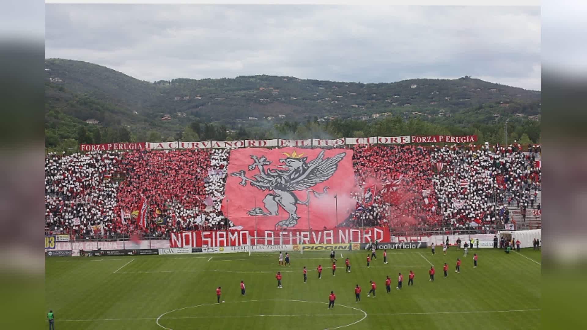 Perugia calcio, diramati costi abbonamenti curva Nord