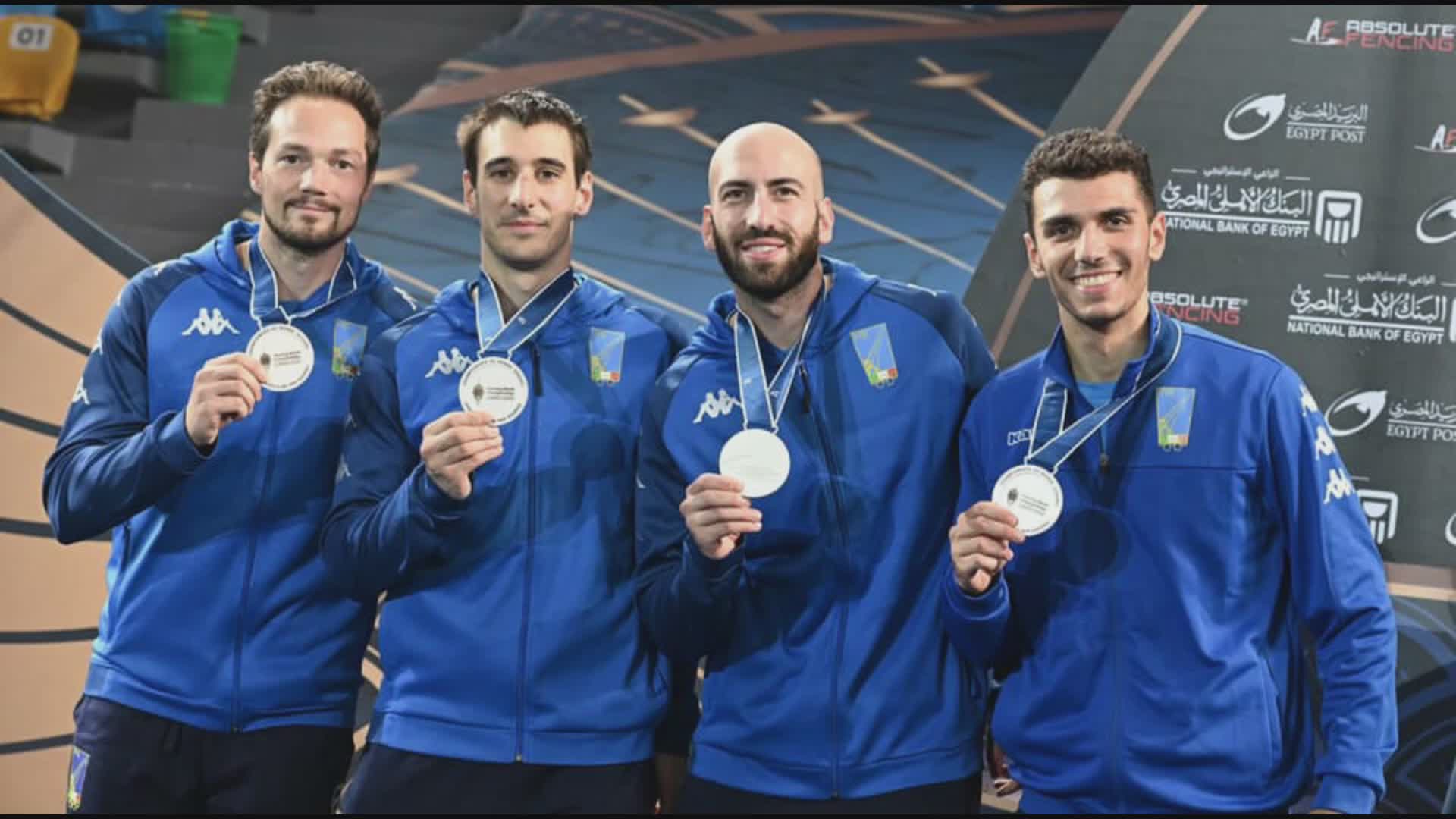 Mondiali scherma, Spada: argento a squadre per folignate Santarelli