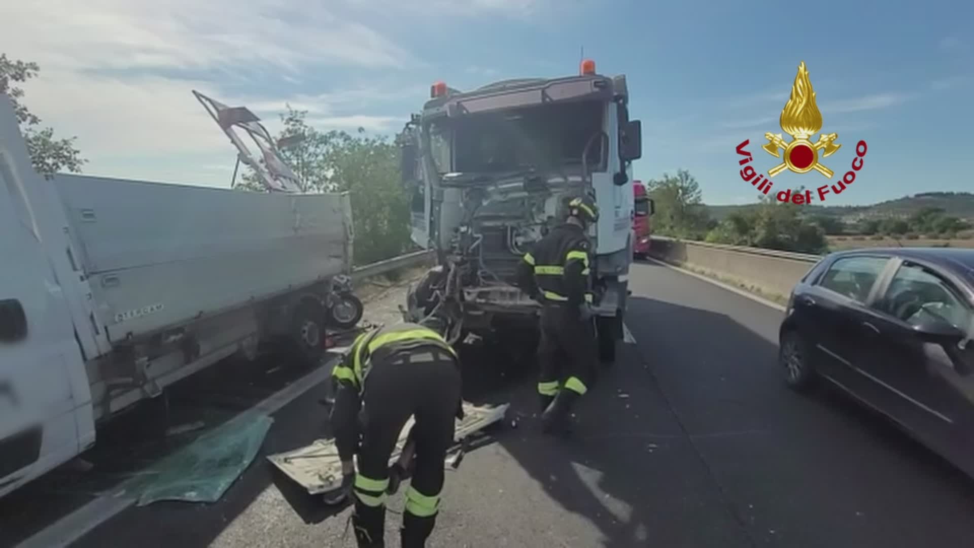 Incidente stradale sulla Perugia-Bettolle, un ferito