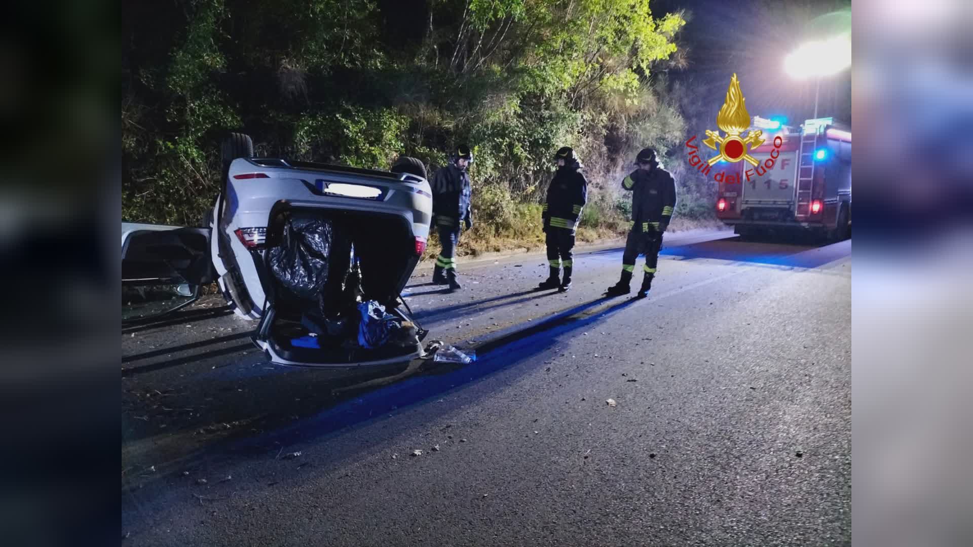 Nocera Umbra: incidente all’alba, 55enne in ospedale