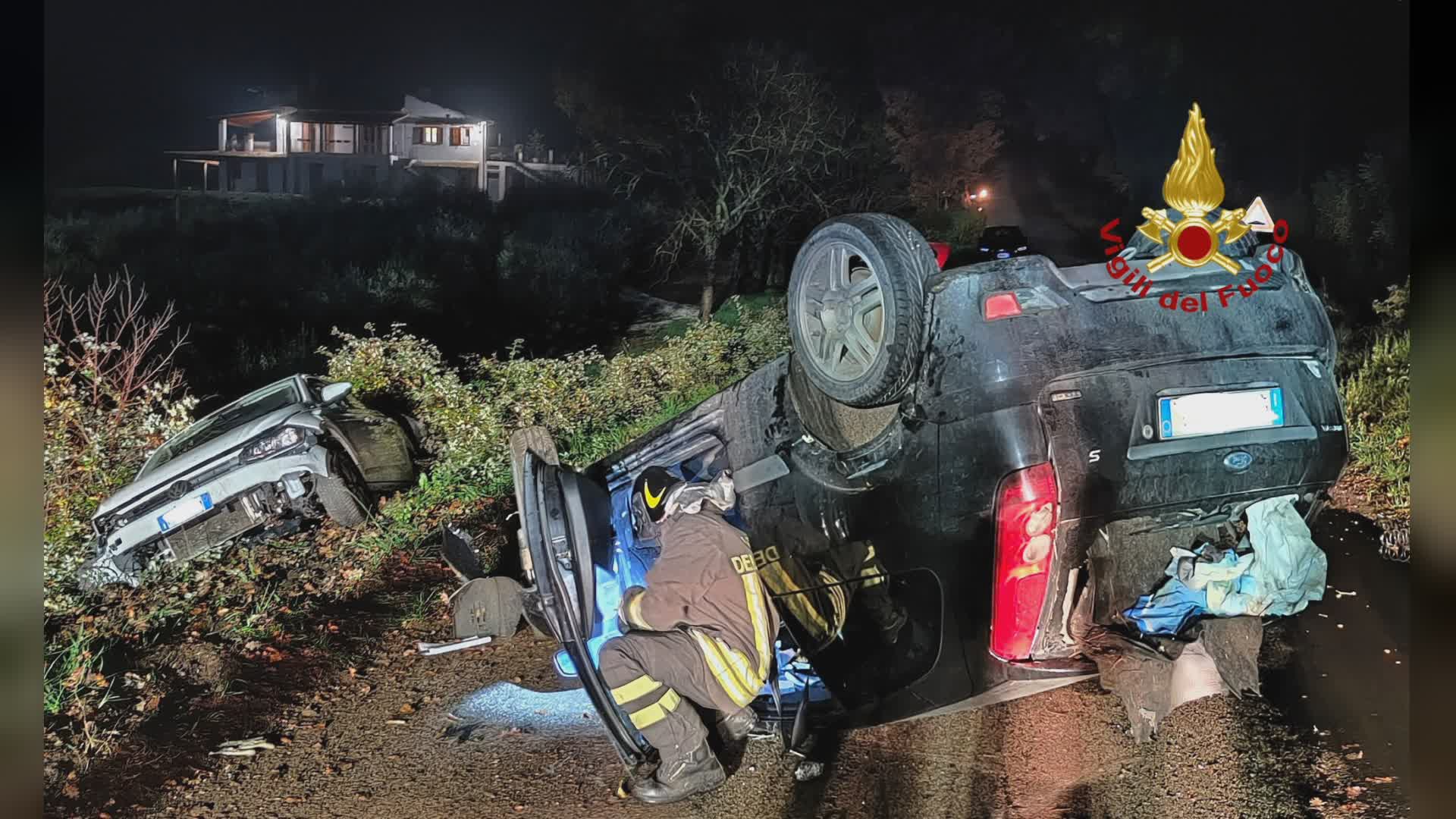 Tre feriti in un incidente stradale a Santa Croce