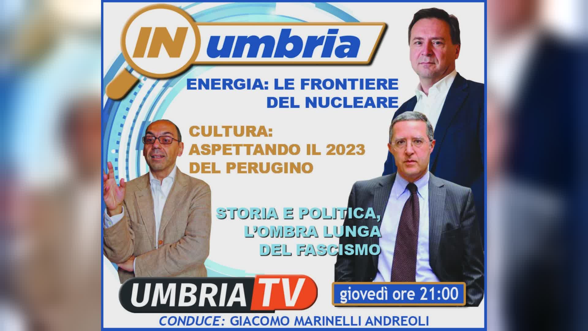 Tre ospiti per tre temi diversi stasera a "In Umbria"