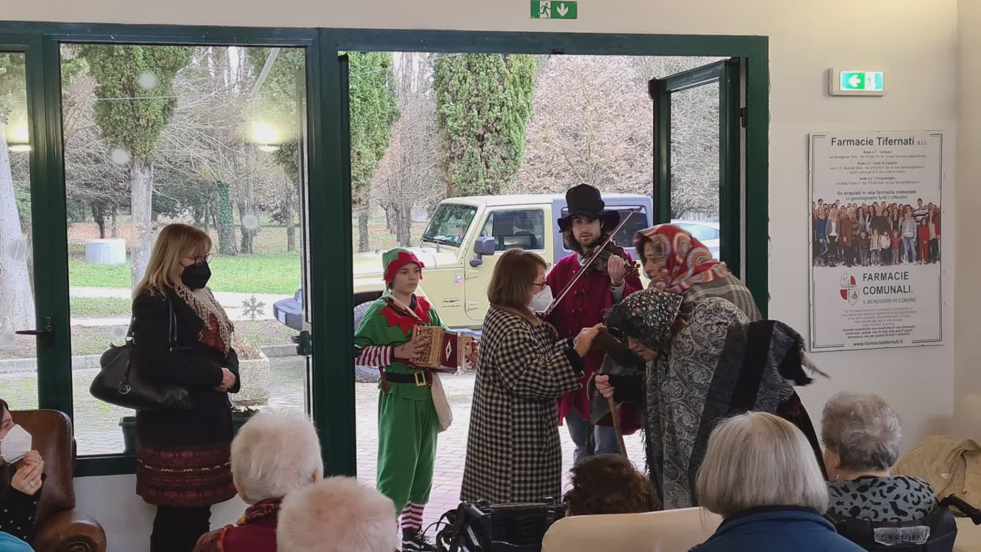 Visita a sorpresa per gli ospiti della Muzi Betti