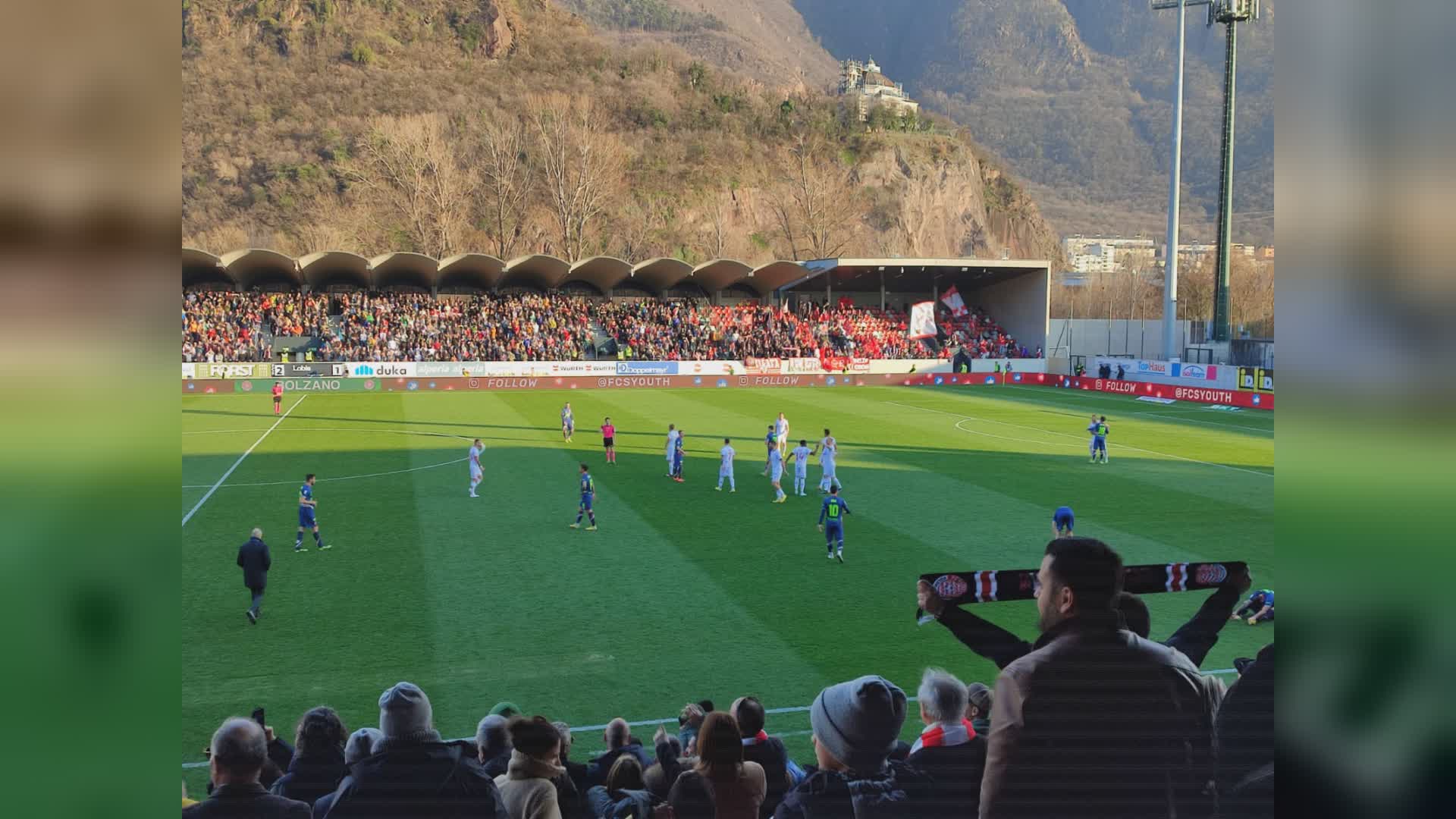 Sudtirol-Perugia 2-1: La decide Curto (e Curado)