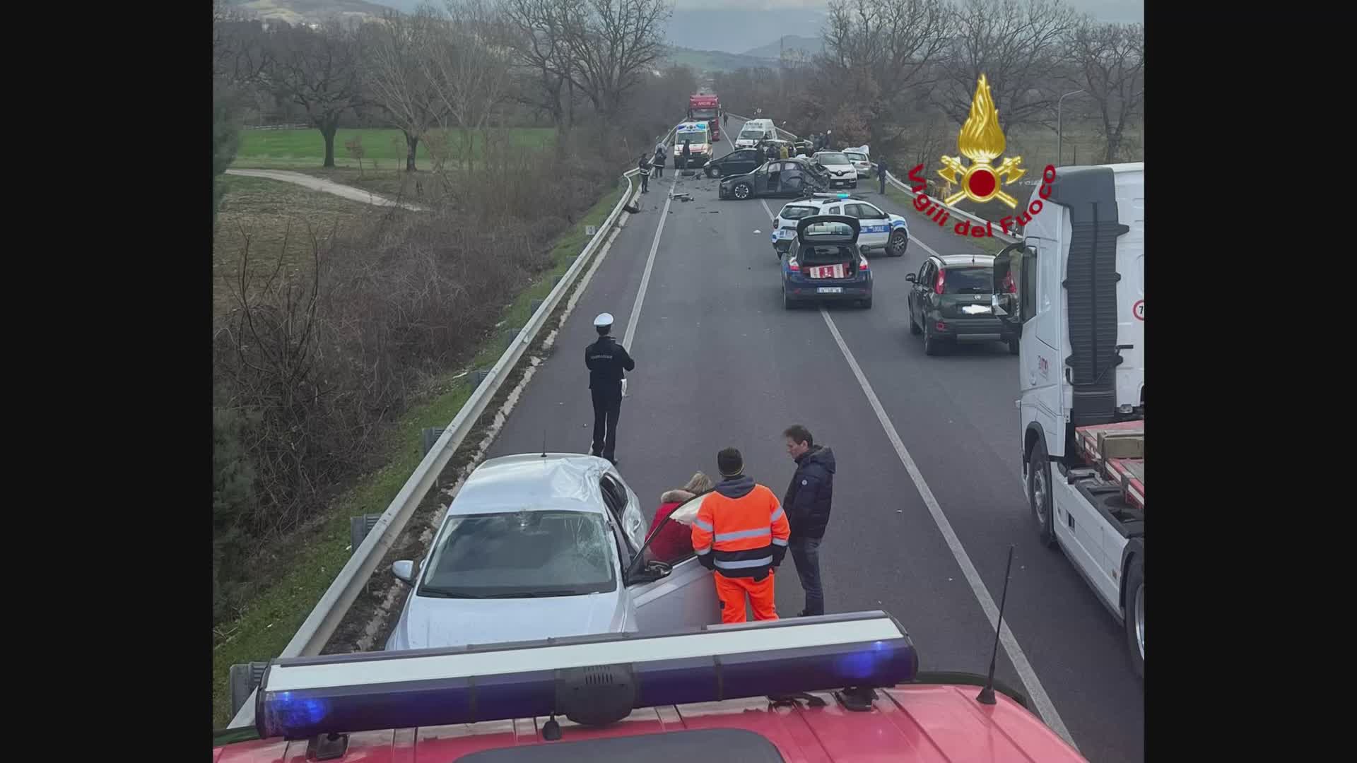 Incidente a catena a Padule. 5 feriti lievi