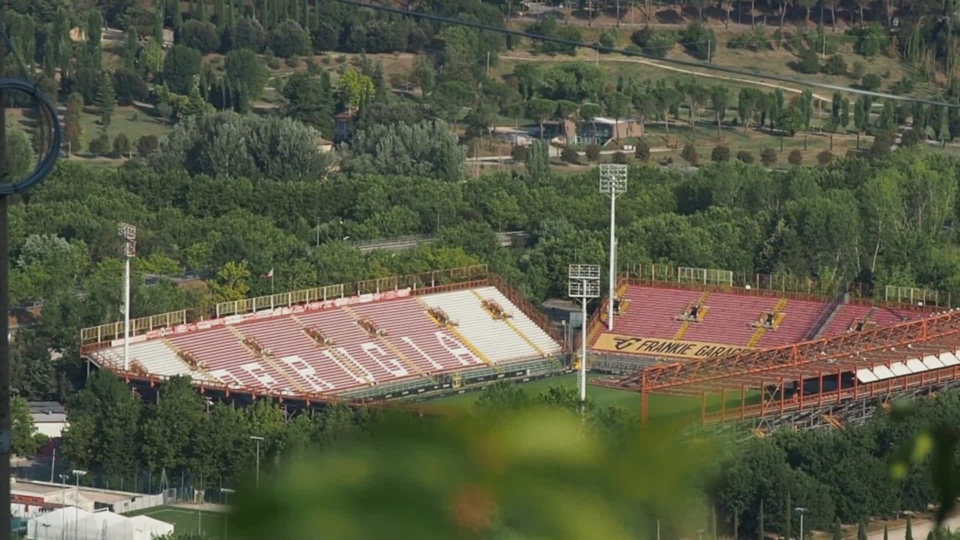 Terremoto: stadio Curi chiuso fino al 20 Marzo