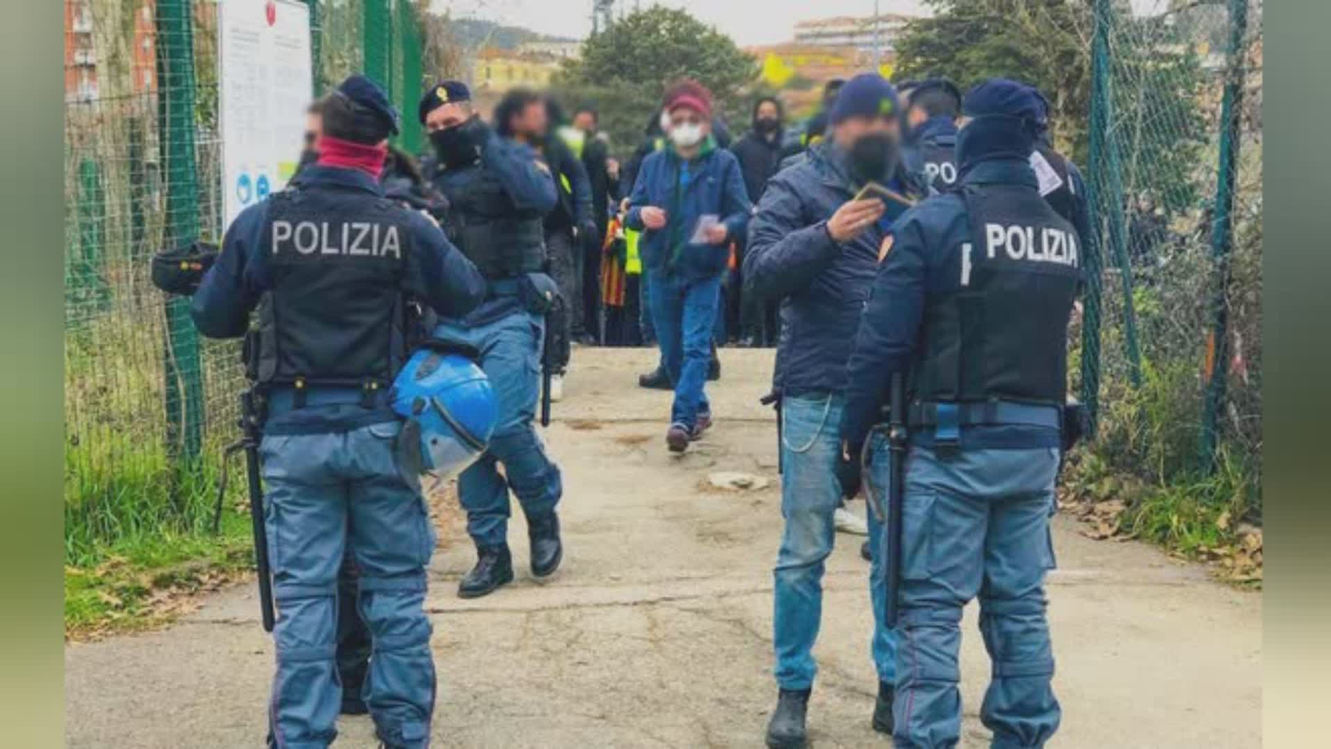 Daspo per 6 tifosi dell’Arezzo dopo la gara col Trestina