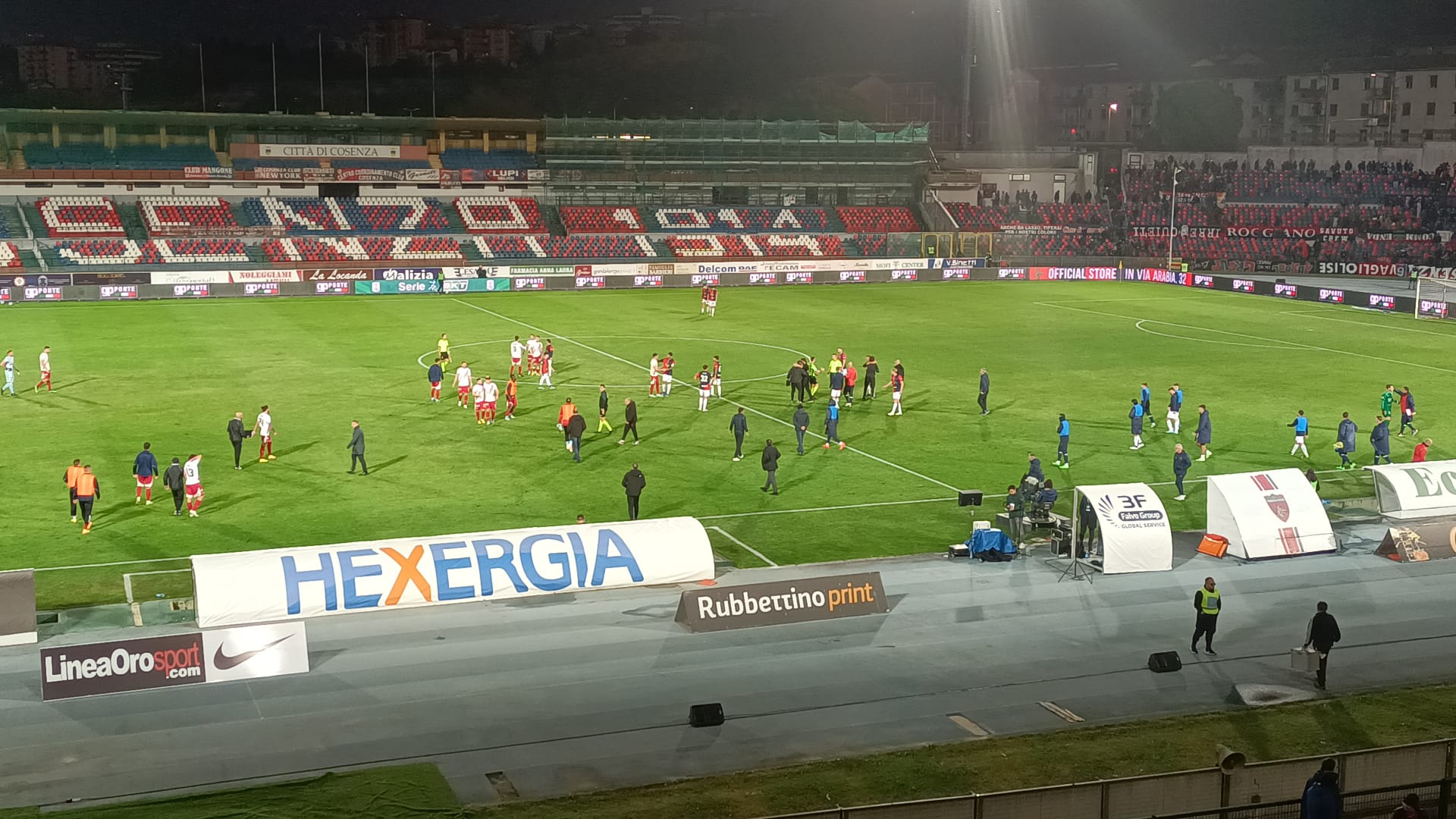 Cosenza-Perugia 0-0: Grifo al terzo risultato utile, ma a Cosenza gioca solo un tempo