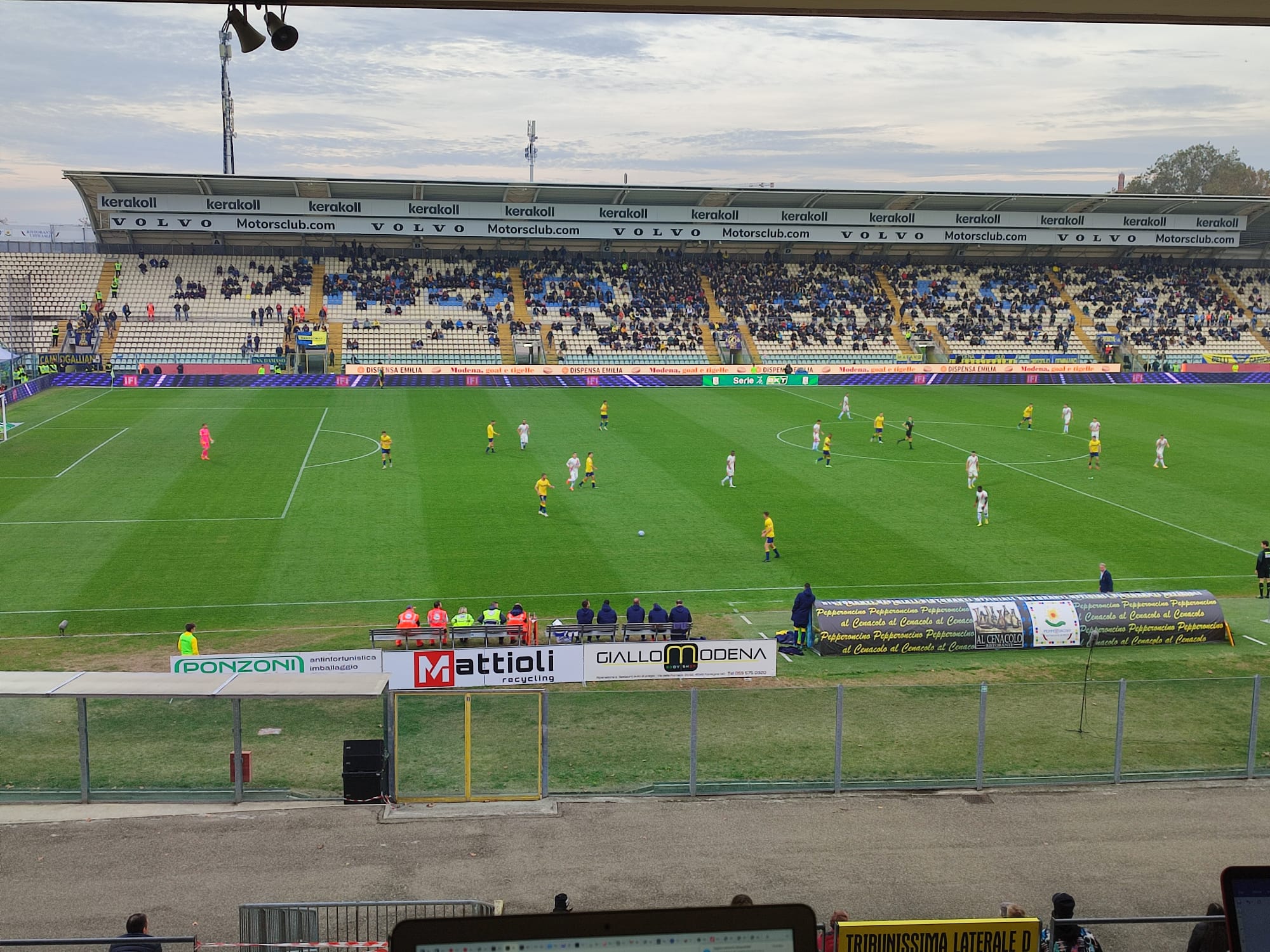 Modena-Perugia 1-1: Grifo con un punto e qualche rimpianto