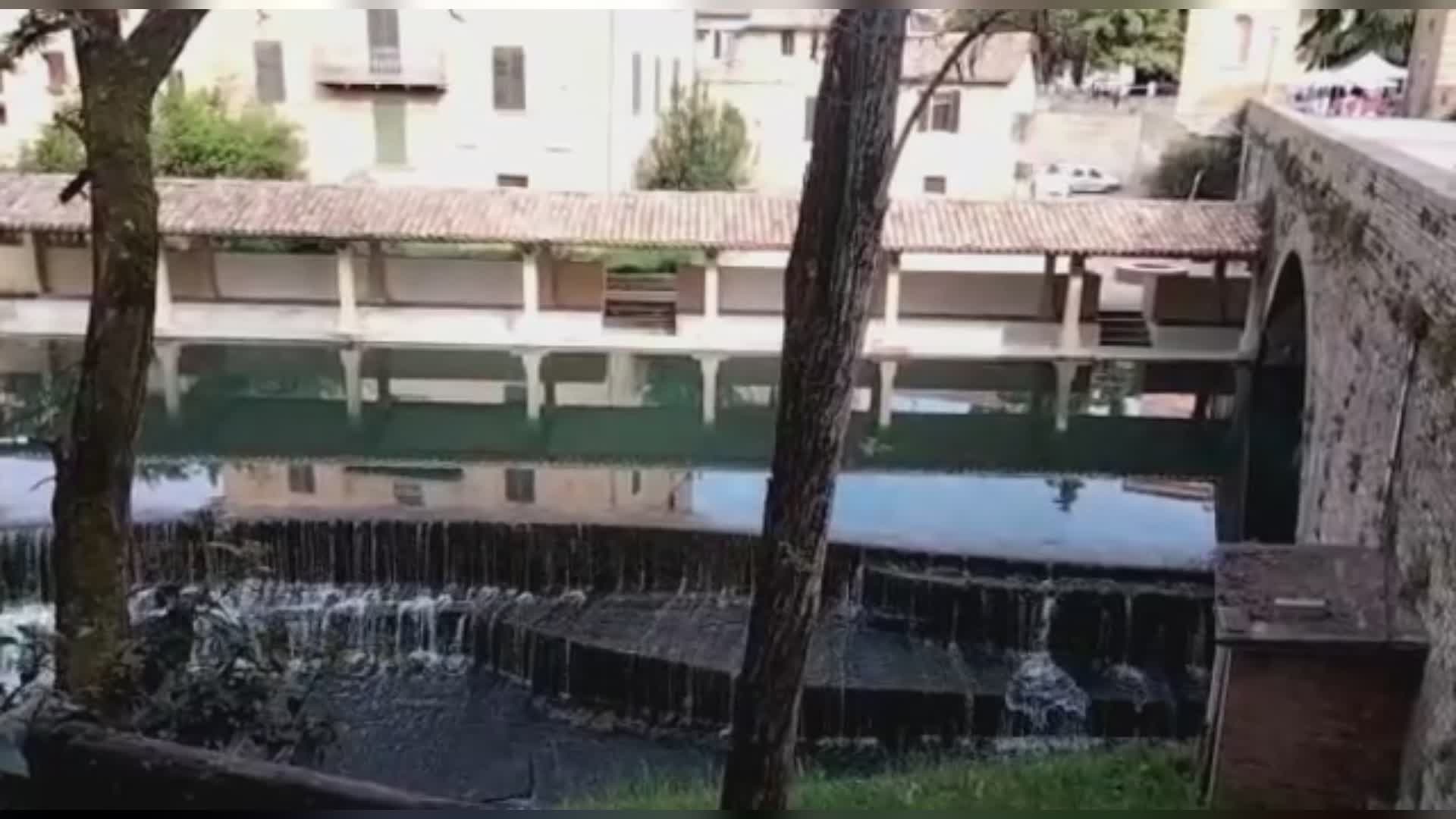 Youtumbria. Tornano i problemi all’Accolta, deflusso acqua in calo