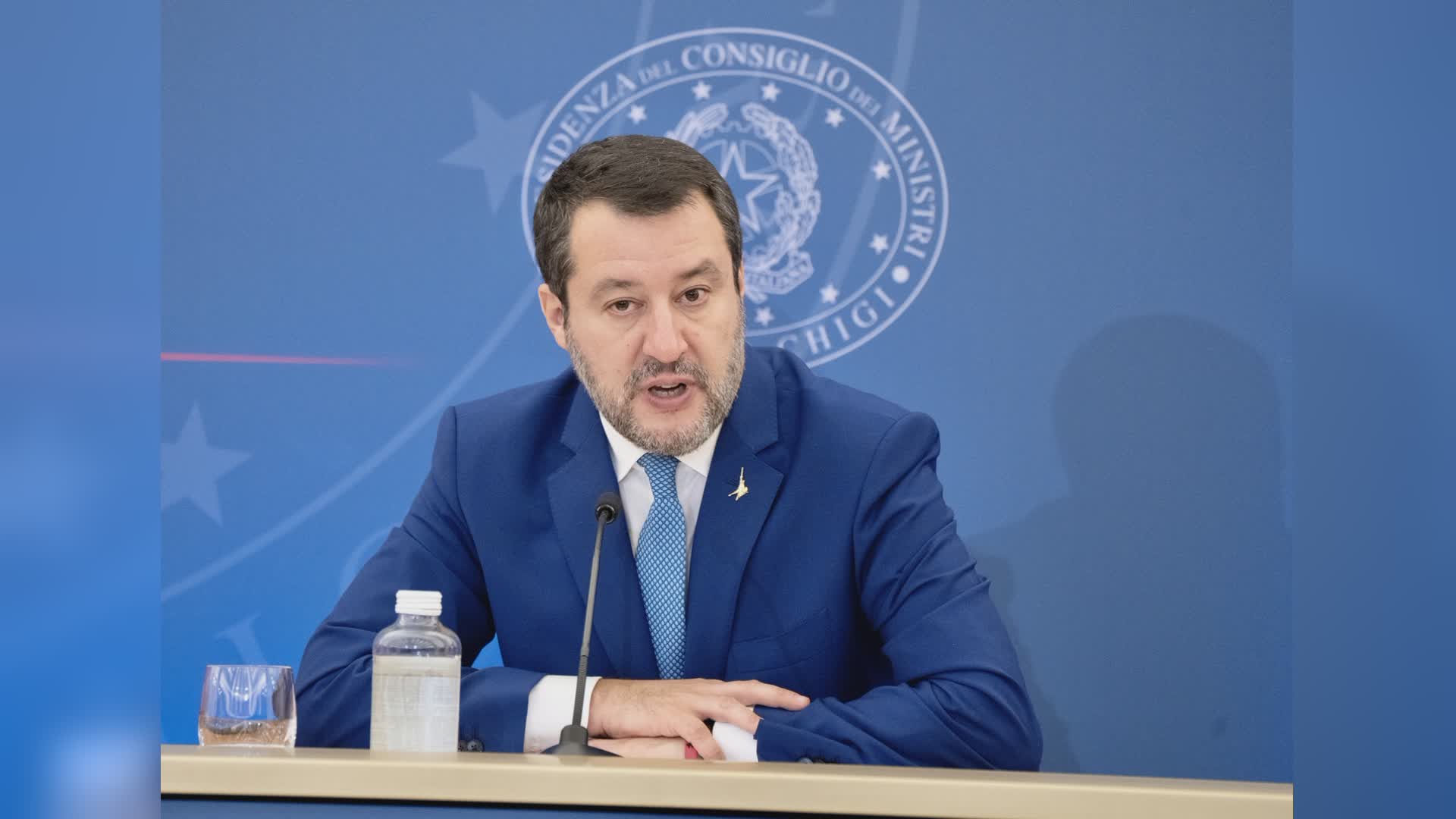 Sopralluogo del ministro Salvini sulla Perugia-Ancona