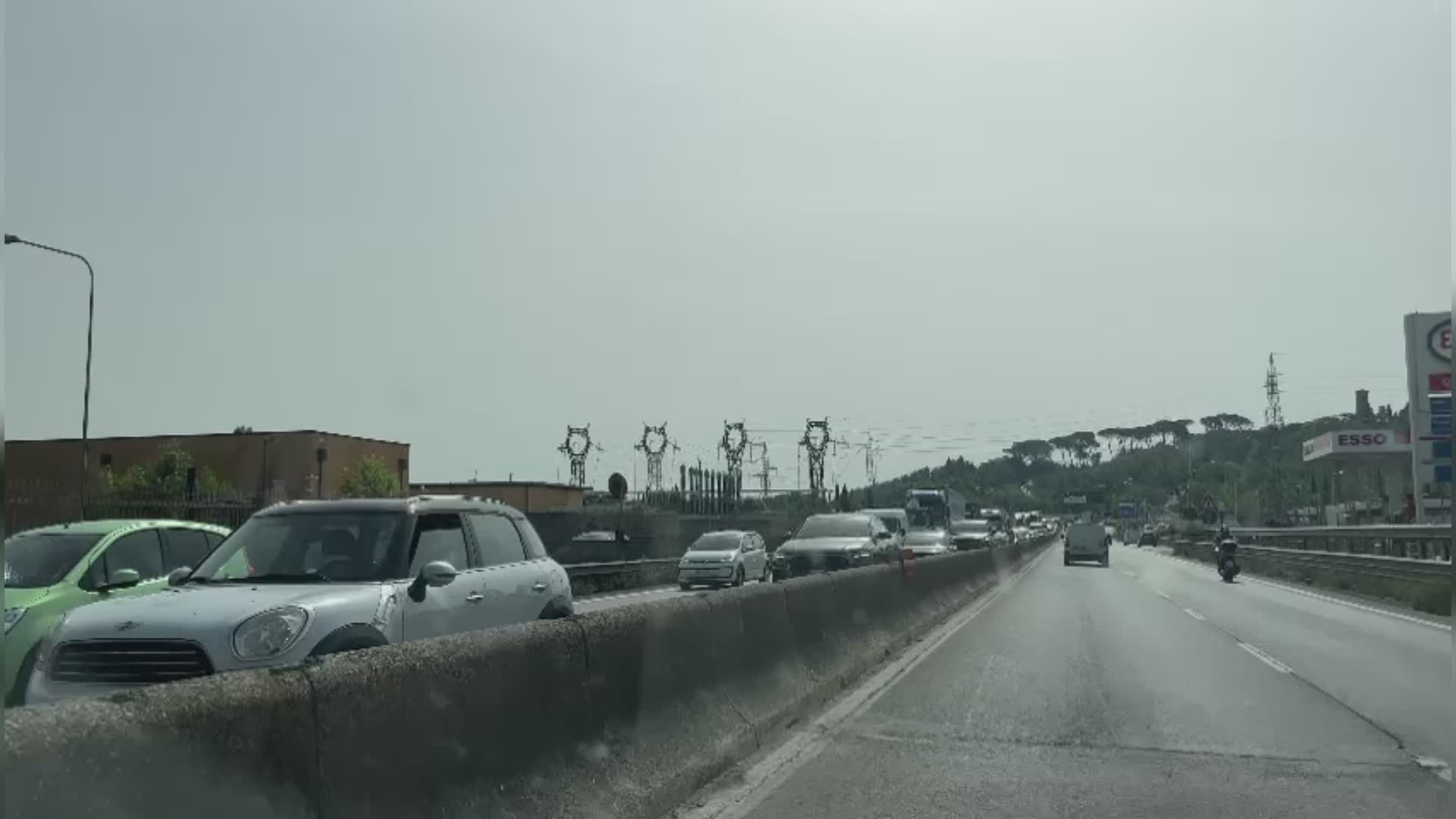 SS3bis, traffico in tilt fra Collestrada e Ponte S. Giovanni