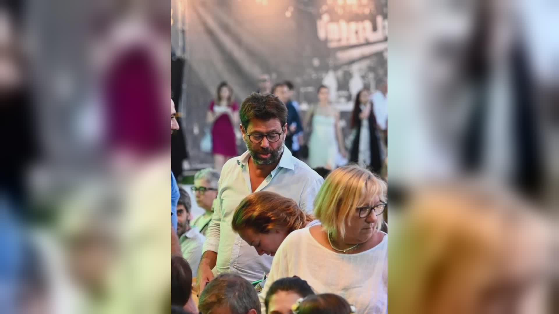 Andrea Agnelli ad Umbria jazz, al Santa Giuliana per Mika