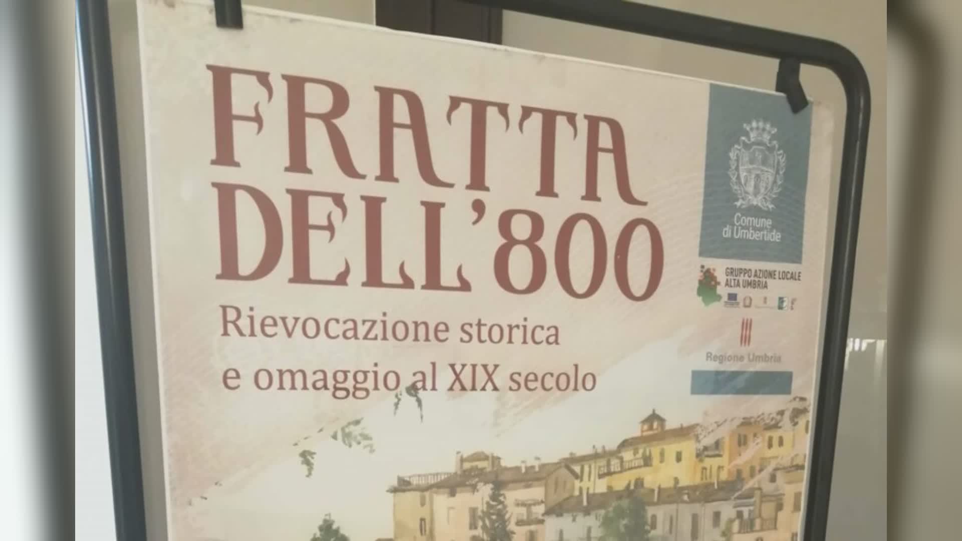 Umbertide pronta per rievocazione storica “Fratta dell’800”