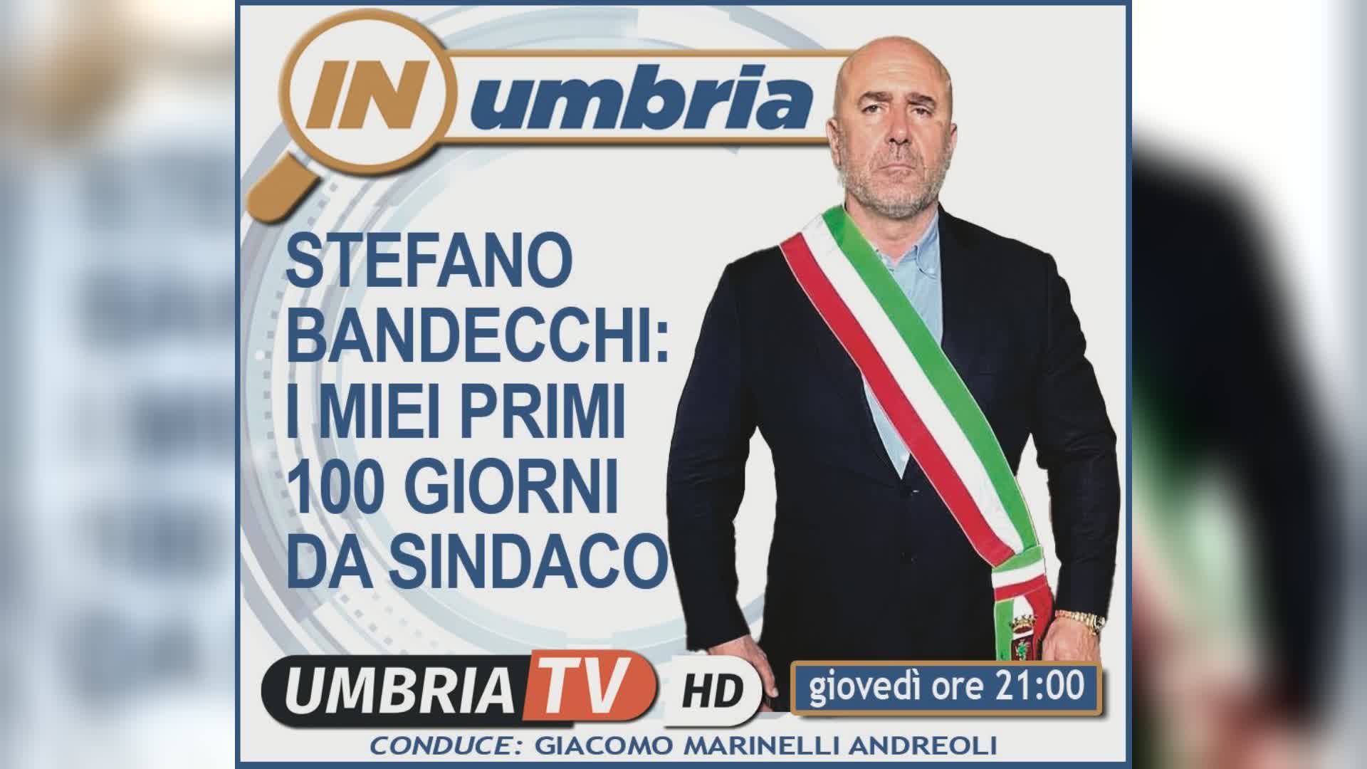 Bandecchi: primi 100 giorni da Sindaco stasera a “In Umbria”