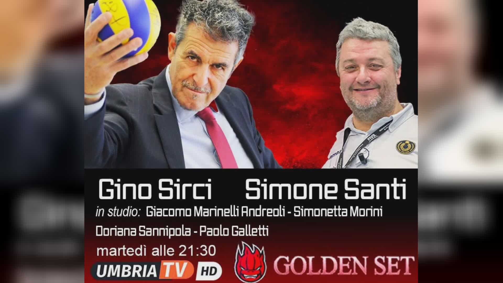 Stasera torna Golden Set, ospite il pres. della Sir Susa Vim Sirci