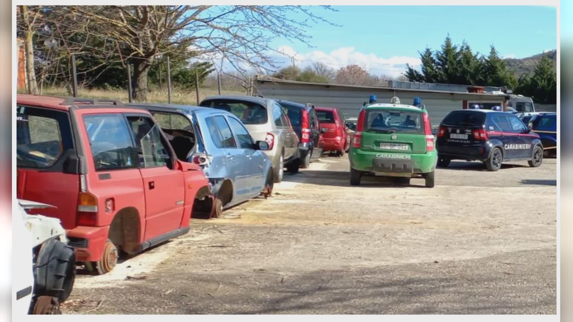 Controlli negli autodemolitori, 4 aziende sanzionate