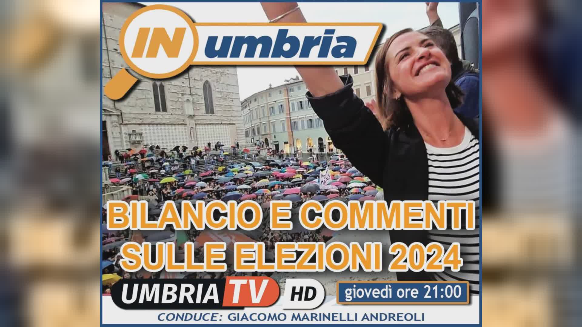 Il post voto e il welfare al femminile stasera a “In Umbria”