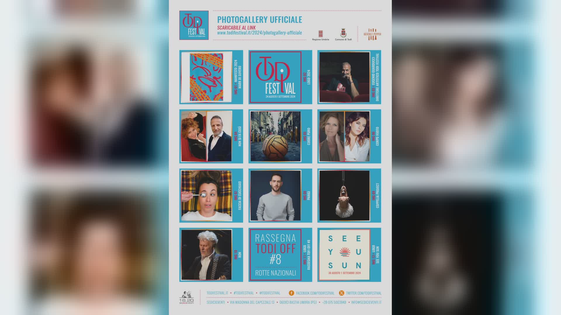 Dal 24 agosto torna il Todi Festival, il programma sul sito