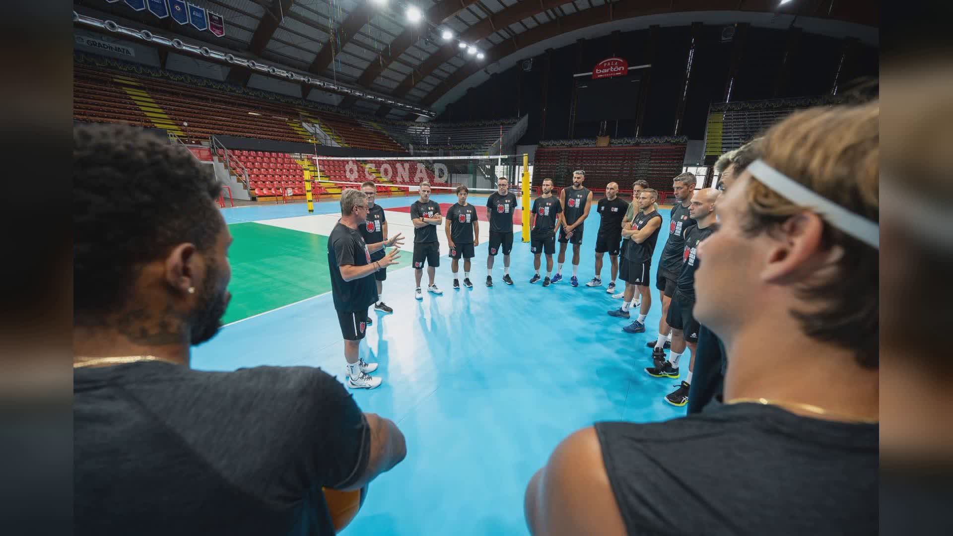 Sir Perugia, ripresa la preparazione per la nuova stagione