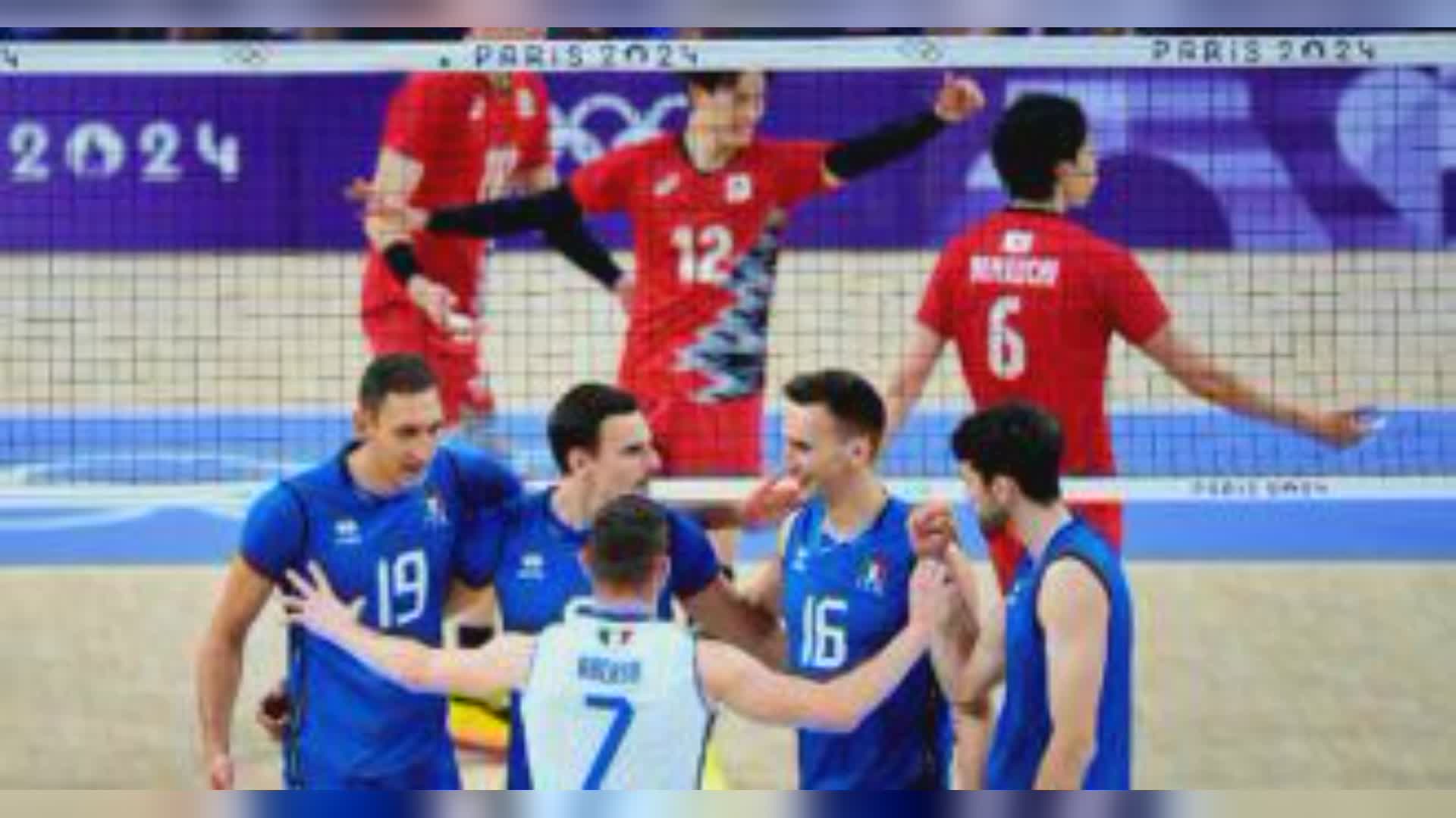 Italvolley cardiopalma: sotto 0-2 batte il Giappone di Ishikawa