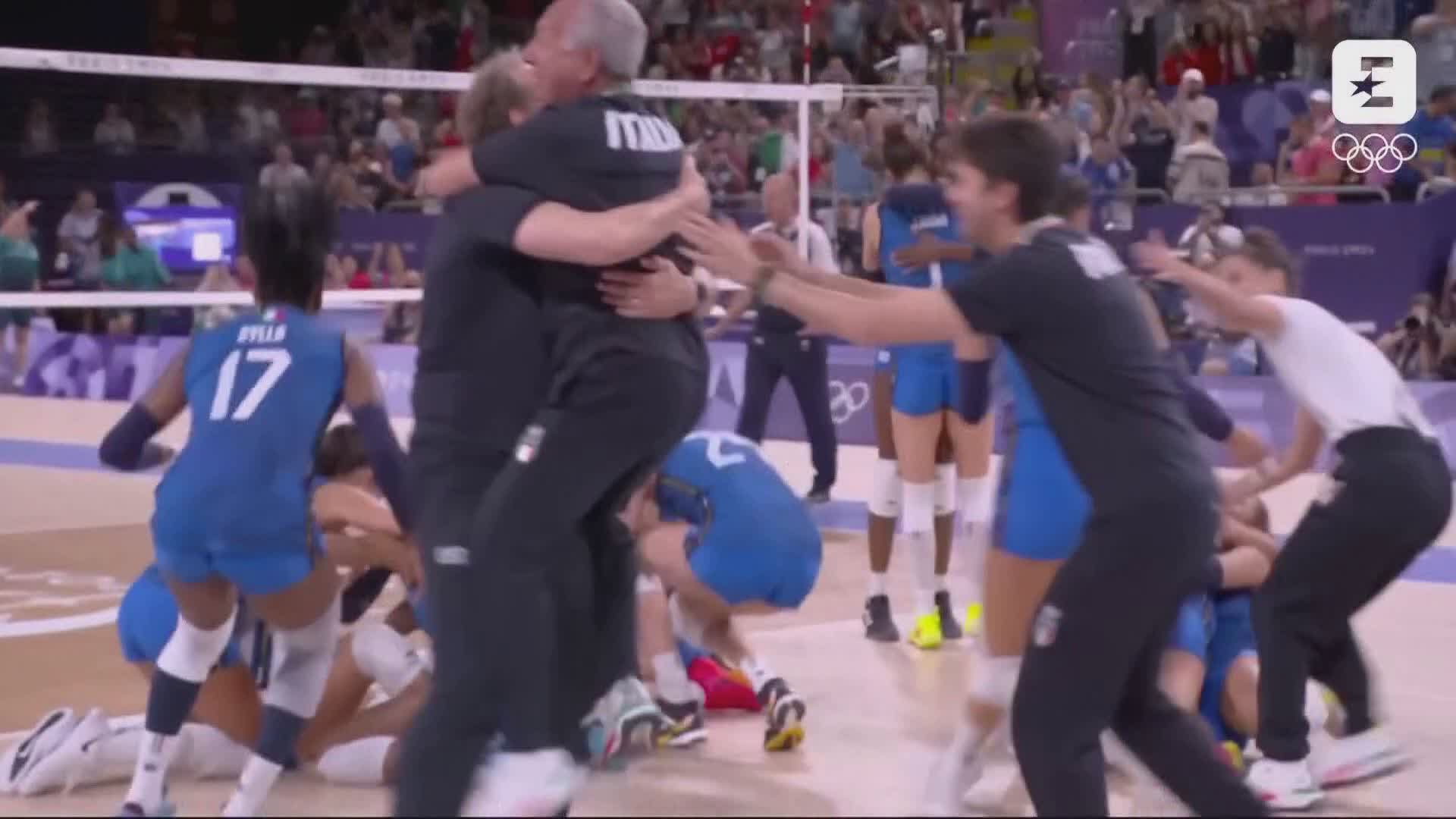 L’Italia di Velasco trionfa nel Volley alle Olimpiadi