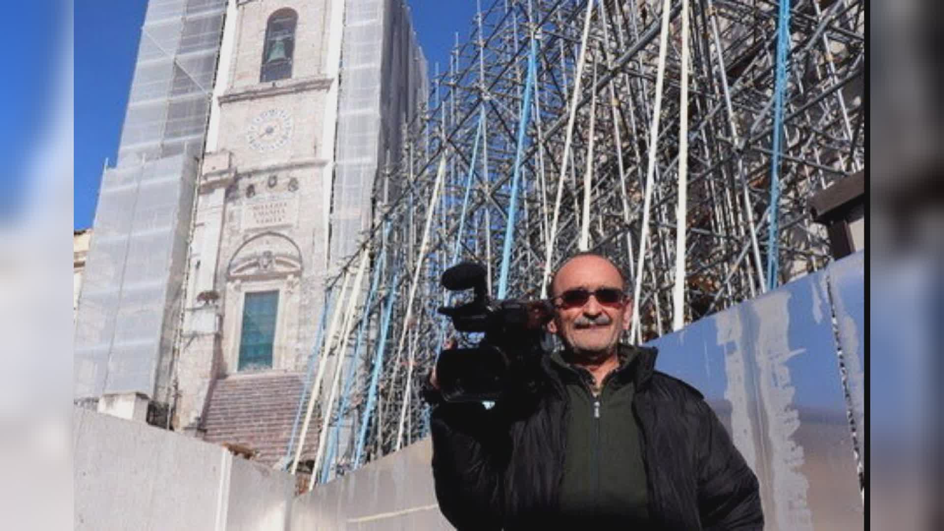 Norcia piange Giancarlo Rosati: documentò sisma con la sua telecamera