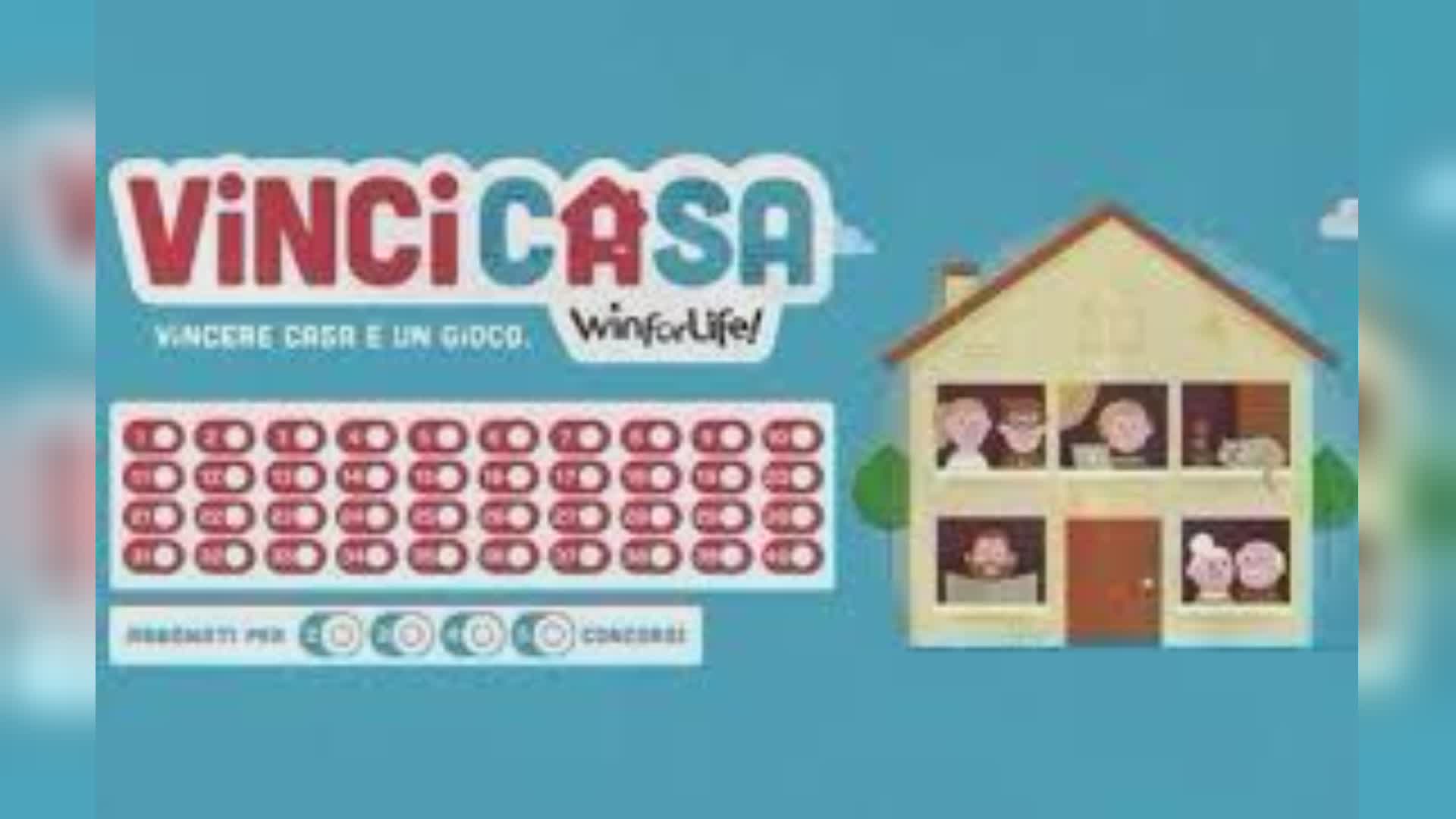 Vince 500mila euro con “VinciCasa”