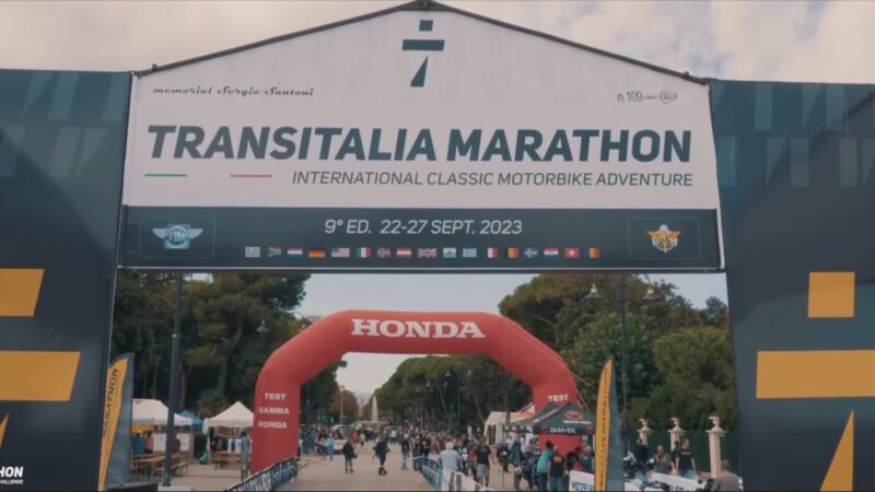 400 motociclisti da tutto il mondo per la Transitalia Marathon