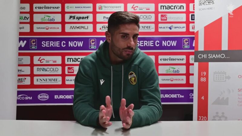 Ternana, parla Capuano: “Bene per il gol, pensiamo al campo”