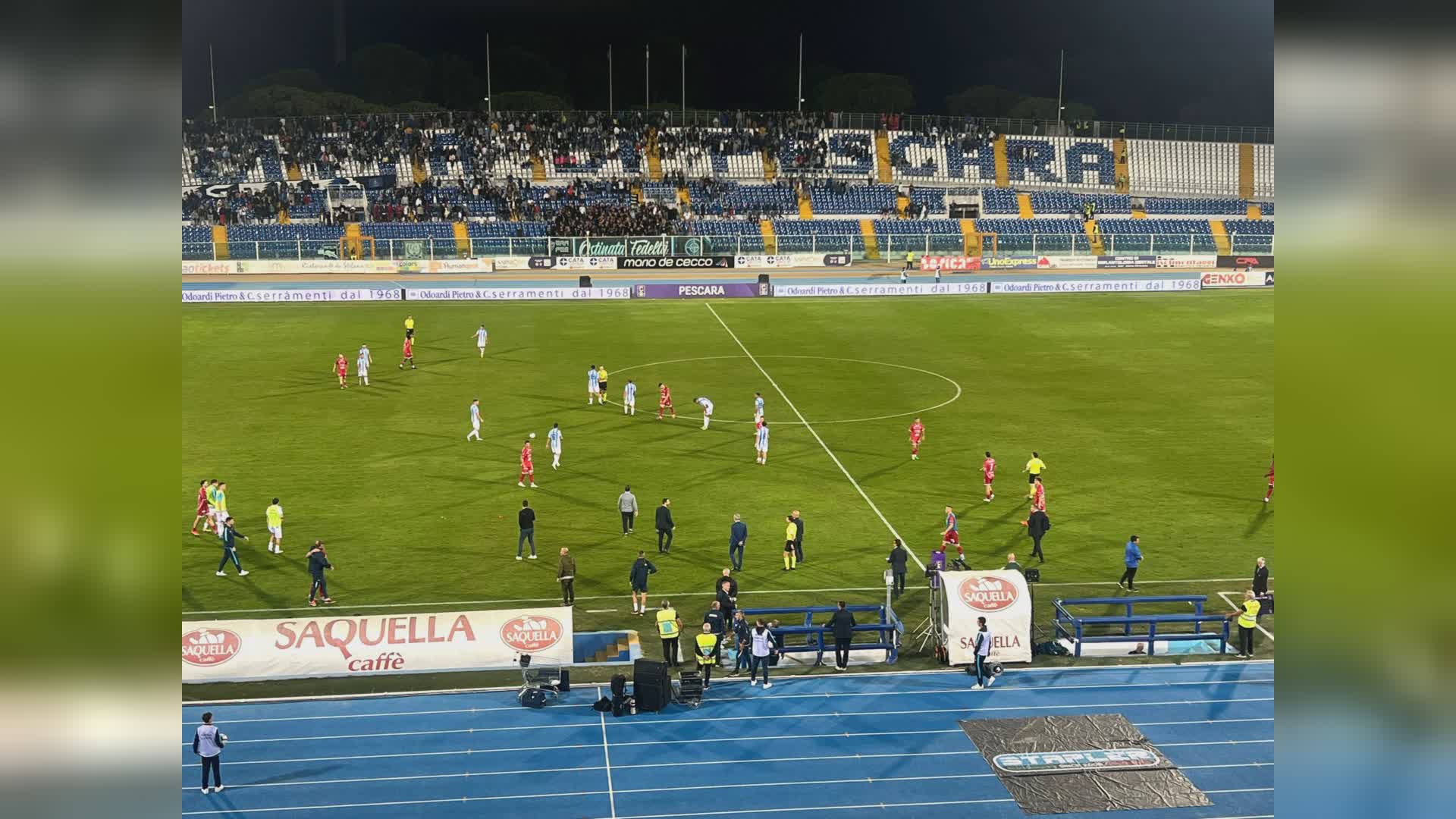 Il miglior Perugia della stagione impatta a Pescara (0-0)