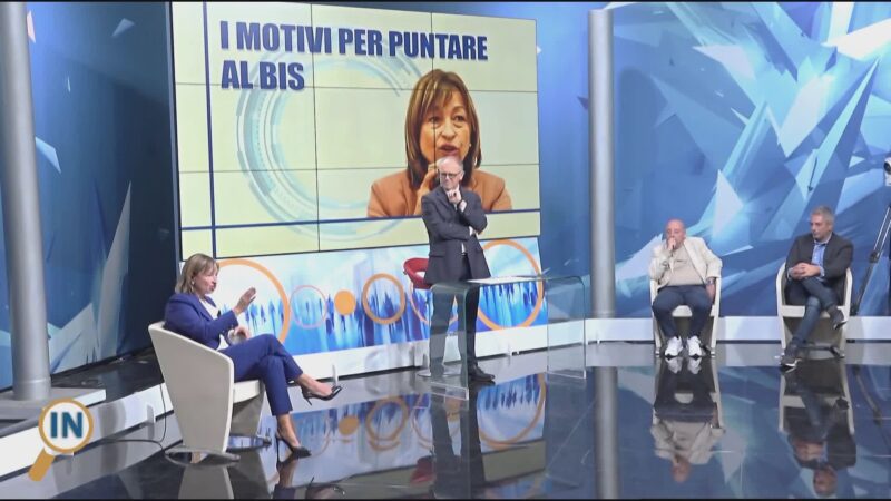 Tesei ospite a “In Umbria” su UTV: “Siamo pronti per altri 5 anni”