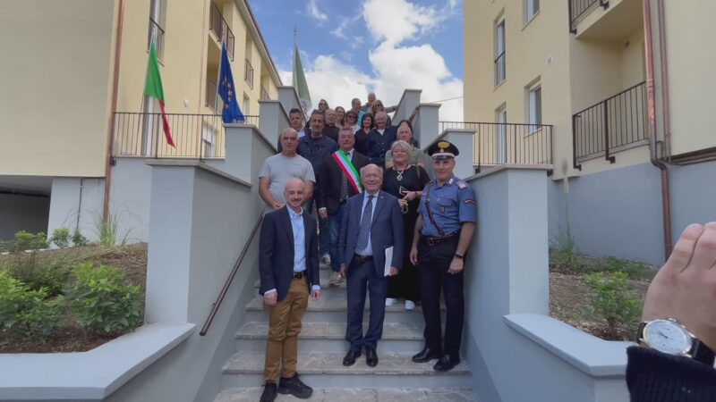 Tre palazzine Ater ricostruite. 23 famiglie sono rientrate a casa