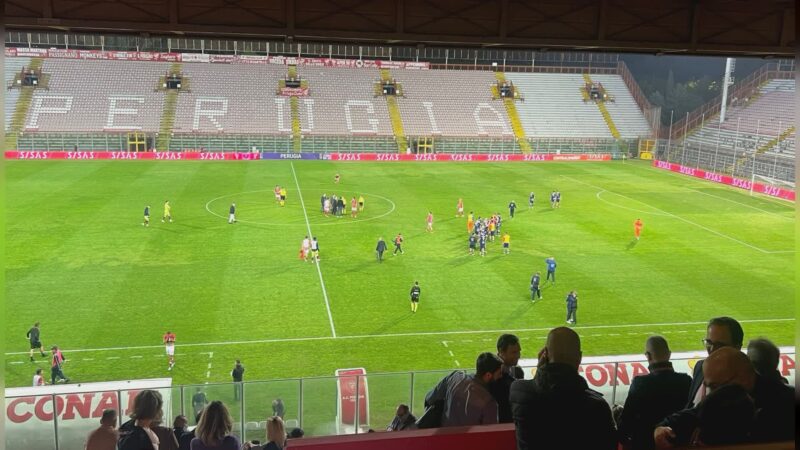 Disastro Perugia: il Rimini si impone 4-1