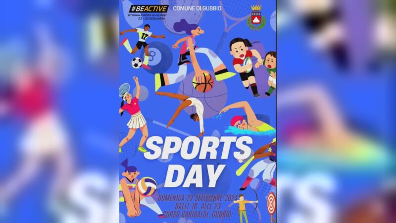 Domenica arrivano gli “Sport days” in pieno centro storico