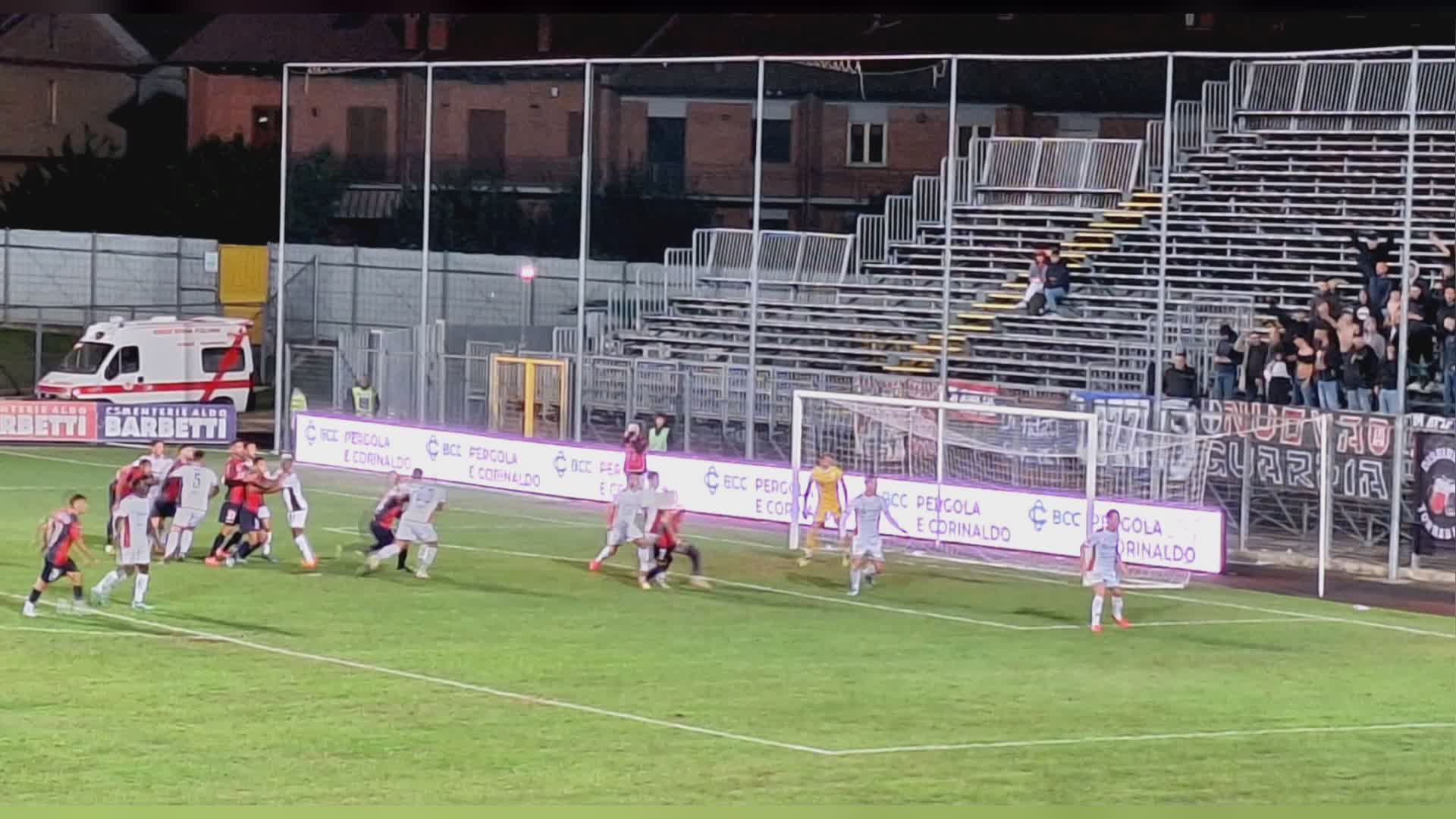 Gubbio, che beffa! La Torres espugna 1-2 il Barbetti