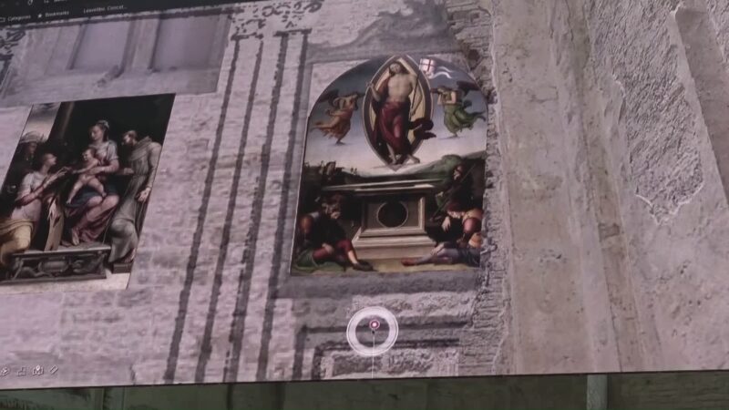 La “Resurrezione” ricollocata a San Francesco al Prato grazie al 3D