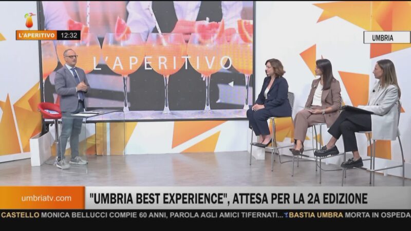 “Umbre Best Experience”, a “L’Aperitivo” UTV novità sulla 2a edizione