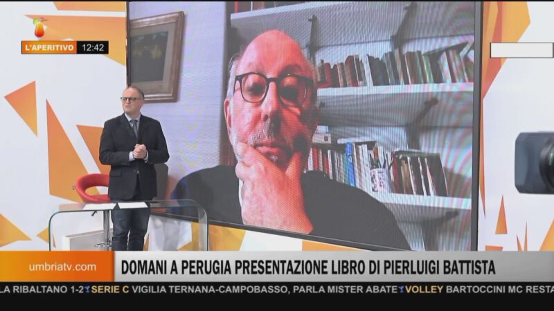 7 ottobre, Battista ospite a “L’Aperitivo”: domani sarà a Perugia