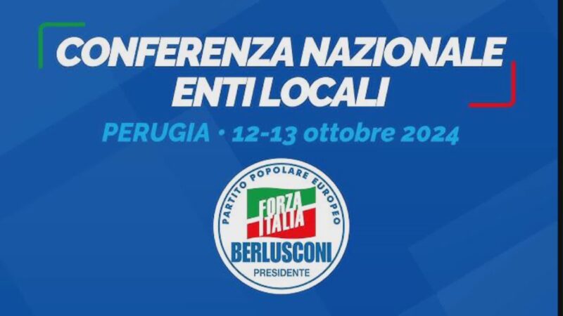 Forza Italia, sabato e domenica la Conferenza nazionale enti locali