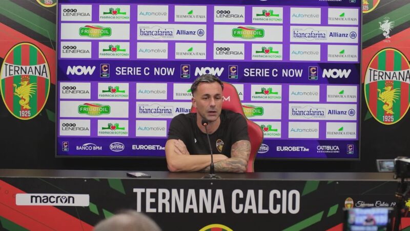 Martella: “Ternana da serie B”