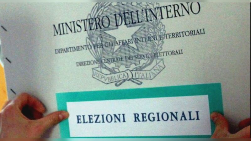 Elezioni regionali, 9 candidati: fuori Miroballo e Fiore,novità Tritto