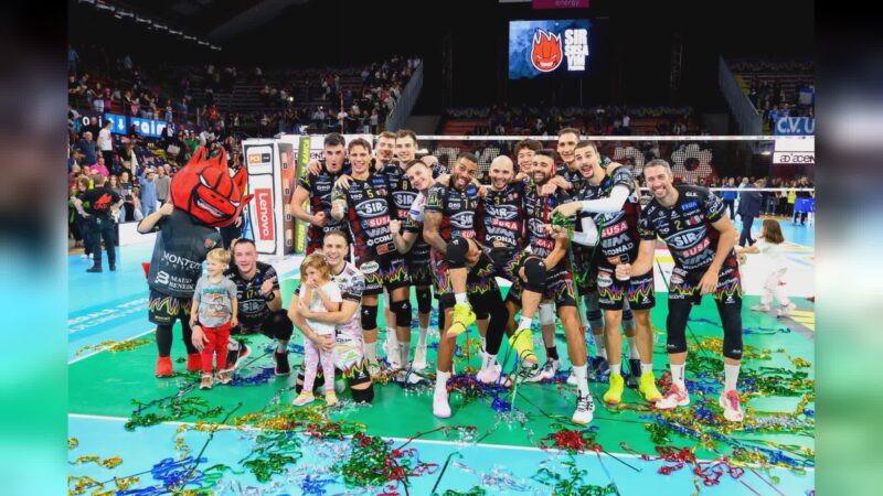 SuperLega, Sir Perugia-Cisterna 3-1, Plotnytskyi show