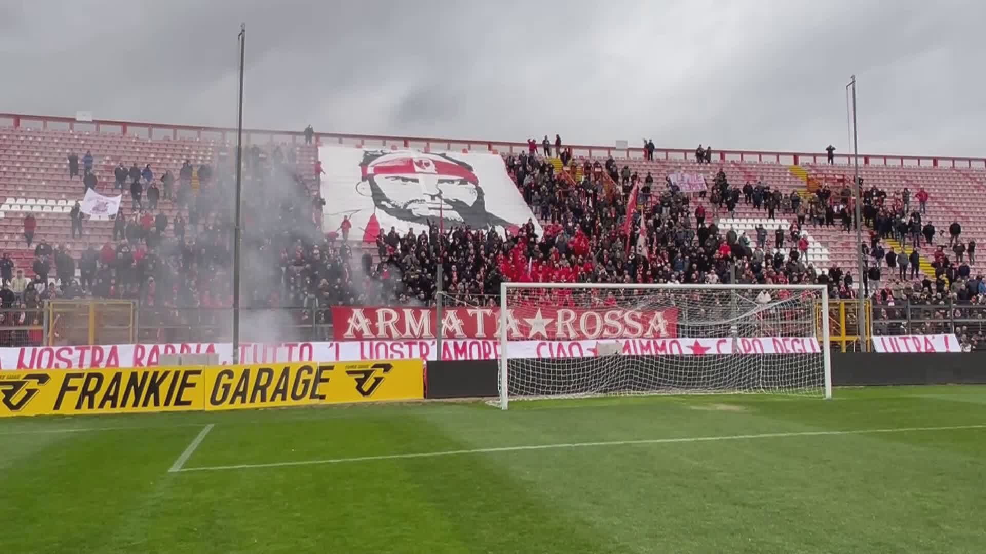 Curva Nord intitolata a Mimmo Pucciarini