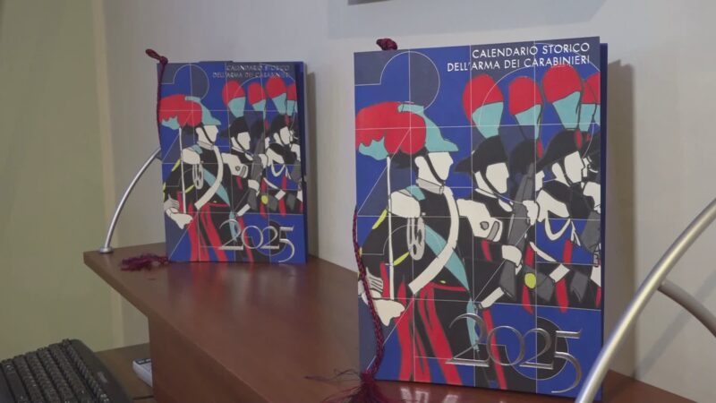 “I Carabinieri e i giovani”, presentato il nuovo calendario storico