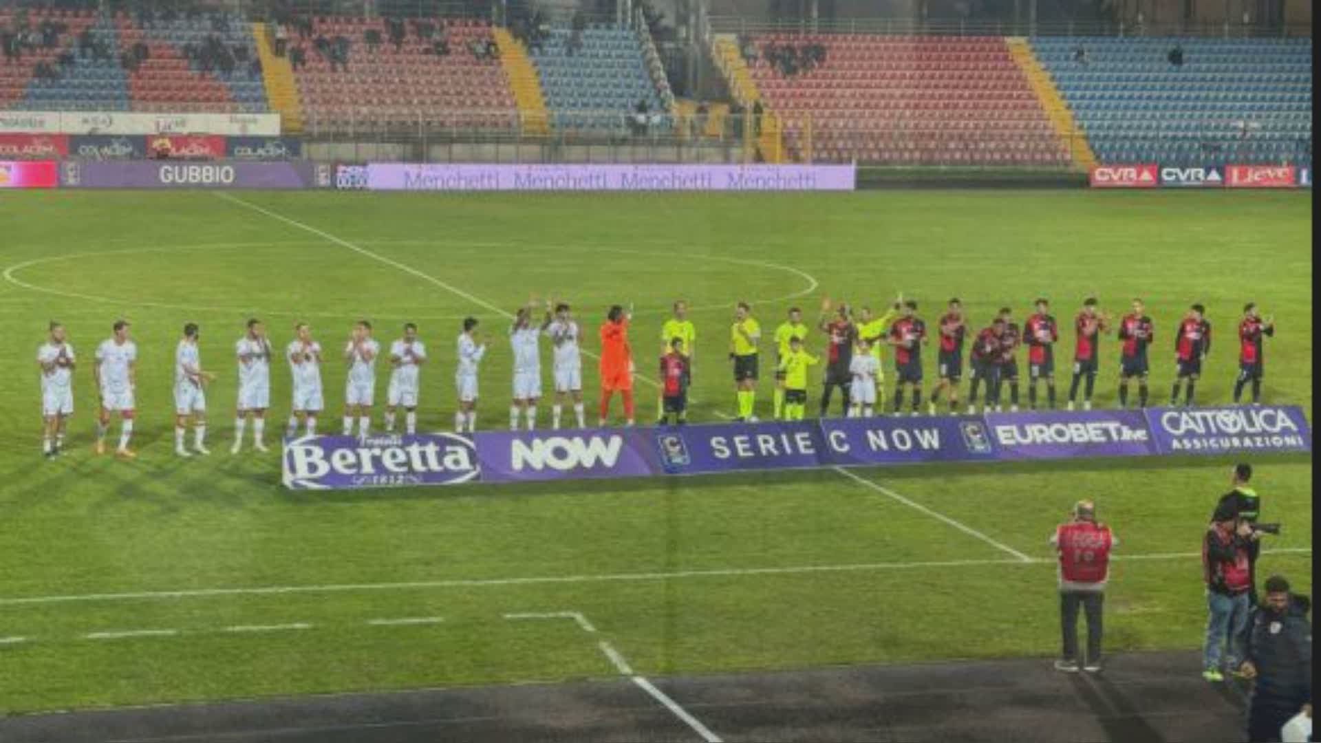 Un Gubbio tenace doma il Rimini al 94′ (1-0): decide Fossati